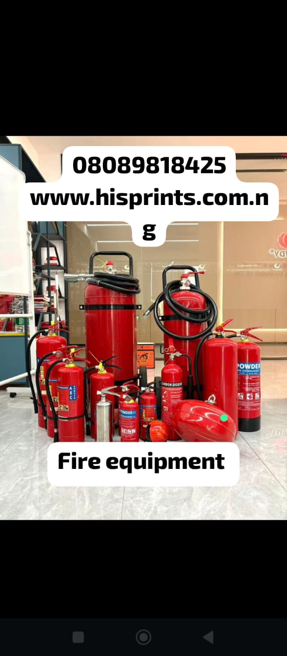 FIRE EQUIPMENT (Price: 100K)
